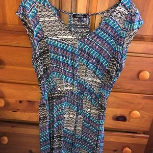 Summer Blue Designed dress